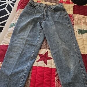 Bill Blass Women's Straight Leg Blue Jeans Mom Vintage Jeans Sz 10 Vintage